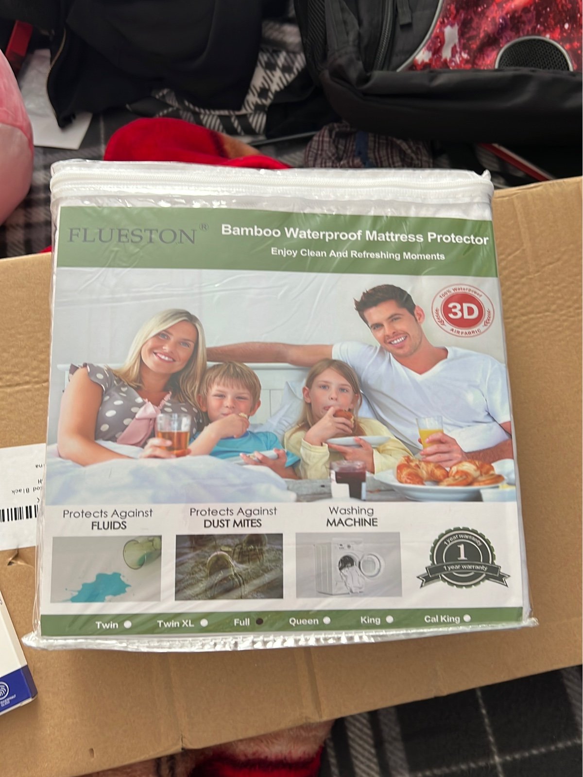 Waterproof mattress protector