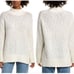 Vince Wool-Blend Nubby-Knit Turtleneck Sweater in Cream Size XXS