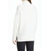 Vince Wool-Blend Nubby-Knit Turtleneck Sweater in Cream Size XXS
