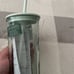 Starbucks 2023 mint recycle glass cup
