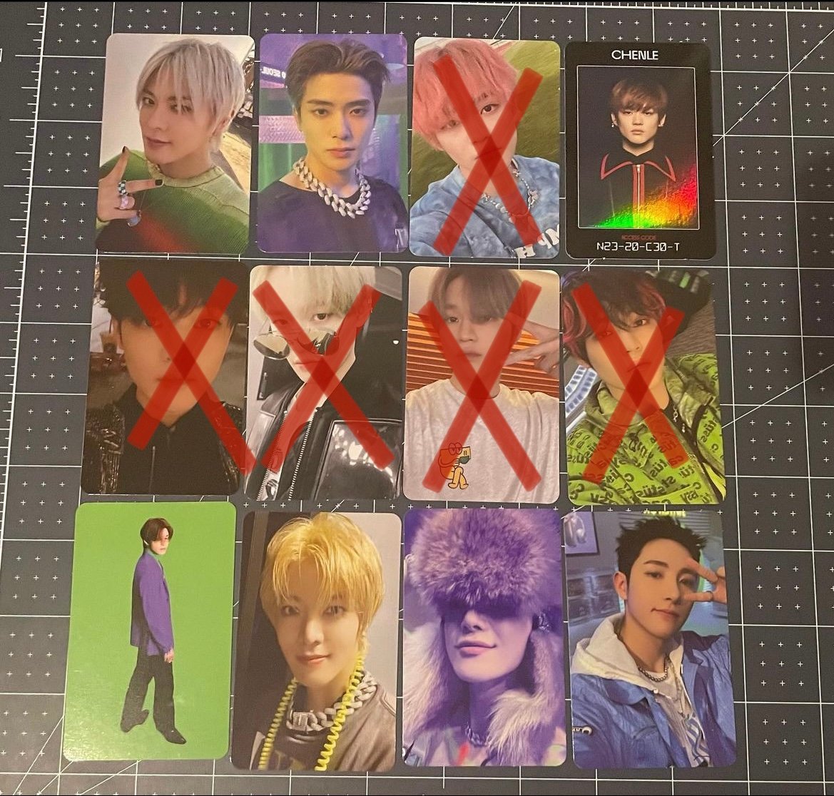 nct photocards