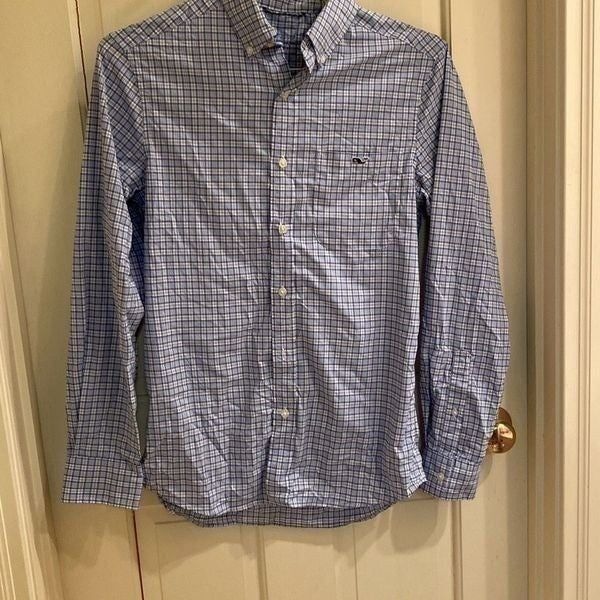 Vineyard Vines Mens XS On The Go Performance Button Down
