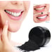 100% ORGANIC ACTIVATED CHARCOAL TEETH WHITENING POWDER 50 Pieces +Brush