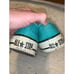 VINTAGE TURQUOISE MADE IN USA CONVERSE ALL STAR CHUCK TAYLOR SNEAKERS
