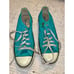 VINTAGE TURQUOISE MADE IN USA CONVERSE ALL STAR CHUCK TAYLOR SNEAKERS