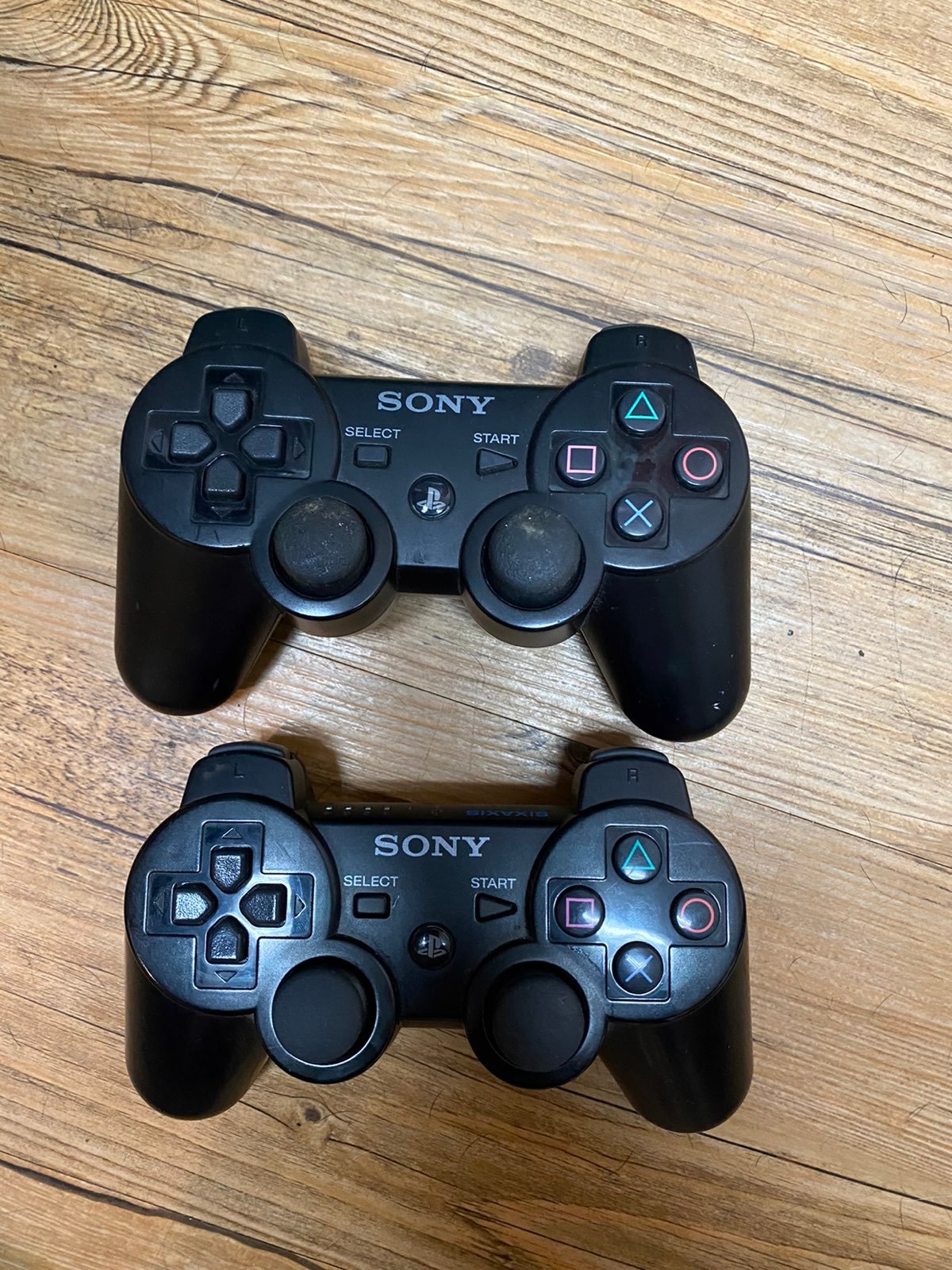 Ps3 oem black controllers tested works lot 2
