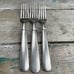 Vintage Rogers 1843 Primitive fork set of three