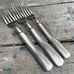 Vintage Rogers 1843 Primitive fork set of three