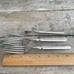 Vintage Rogers 1843 Primitive fork set of three