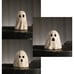 Bethany Lowe Small Luminary Ghost Set of 3 Scared Surprised & Tall Halloween New