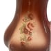 Ironstone Water Pitcher Jug Brown Pink Vintage Roses collector water wash