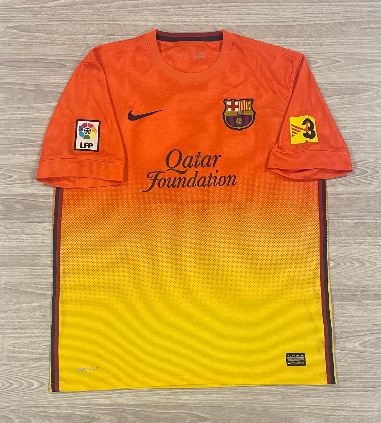 Nike 2012/13 Barcelona Away Football Soccer Jersey 478326-815 Men’s Size Large