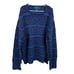 Polo Ralph Lauren Vintage Fair Isle Silk Cotton Linen Grandpa Sweater Size XL