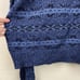 Polo Ralph Lauren Vintage Fair Isle Silk Cotton Linen Grandpa Sweater Size XL