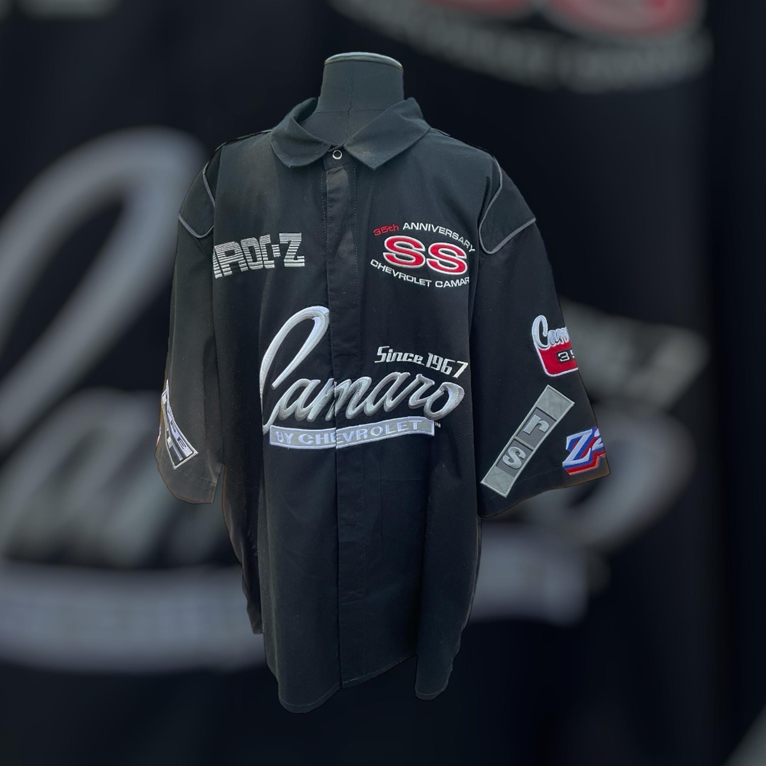 Vintage Jeff Hamilton Camaro Chevrolet Racing shirt