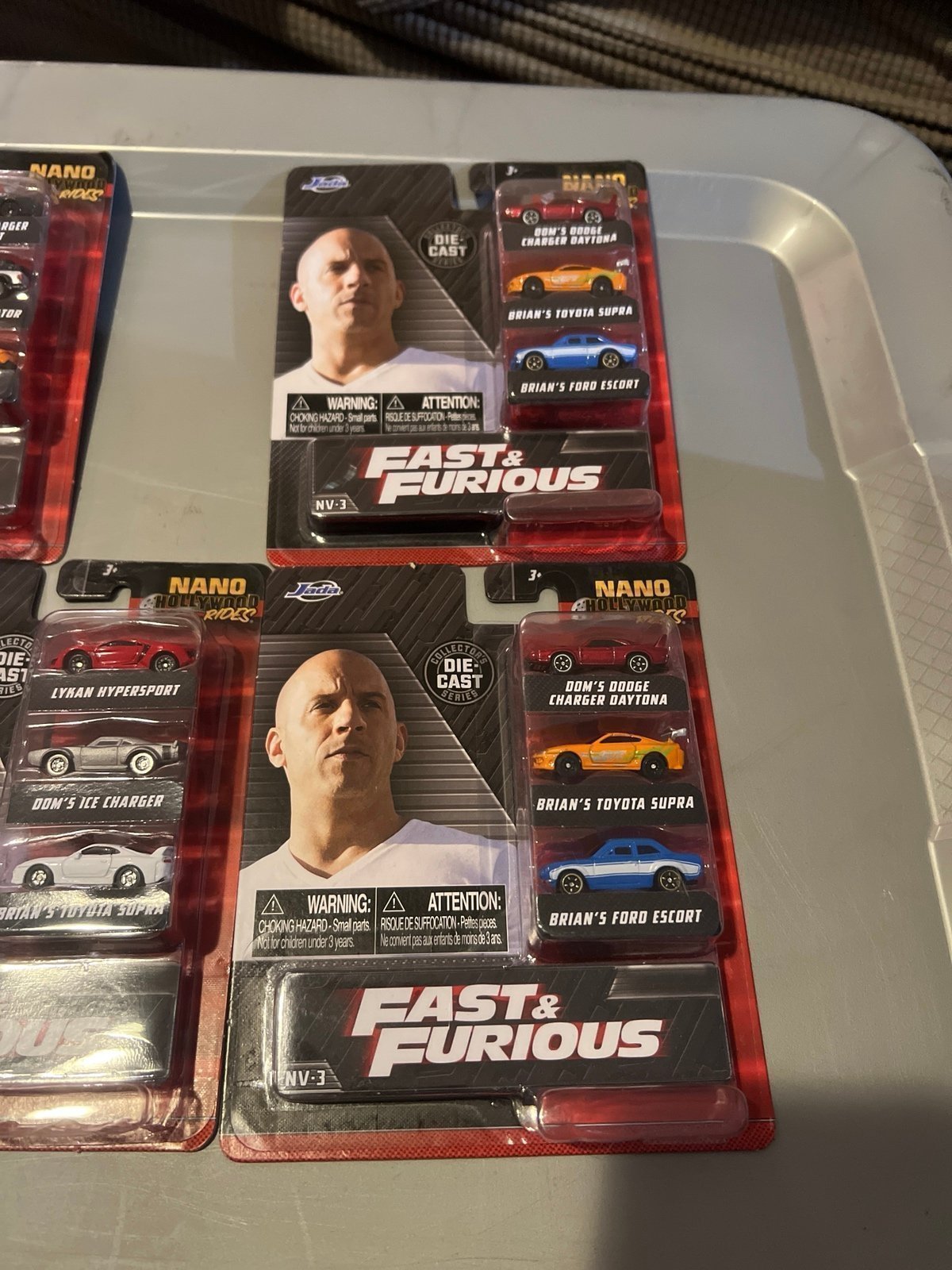 Jada Fast and Furious Micro Machines Set Hollywood Rides
