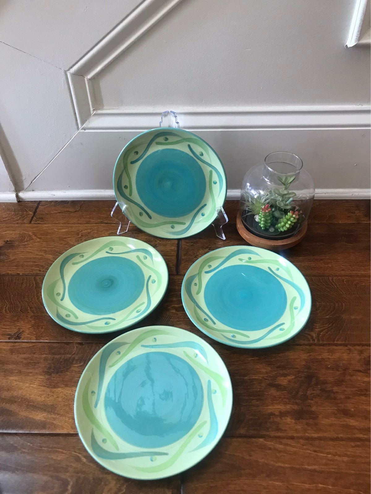 4 Southern Living at Home Gail Pittman Provence salad plates