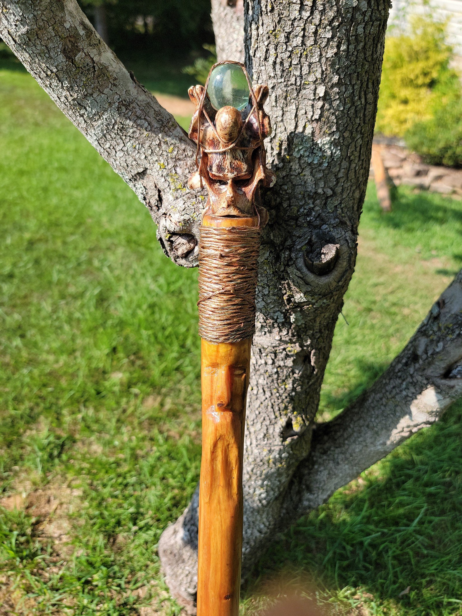 Hand made walking stick