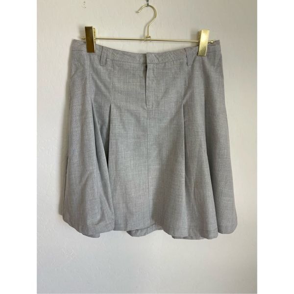 WE THE FREE BY FREE PEOPLE Suiting Pleated Mini Skirt Size 8 NWOT