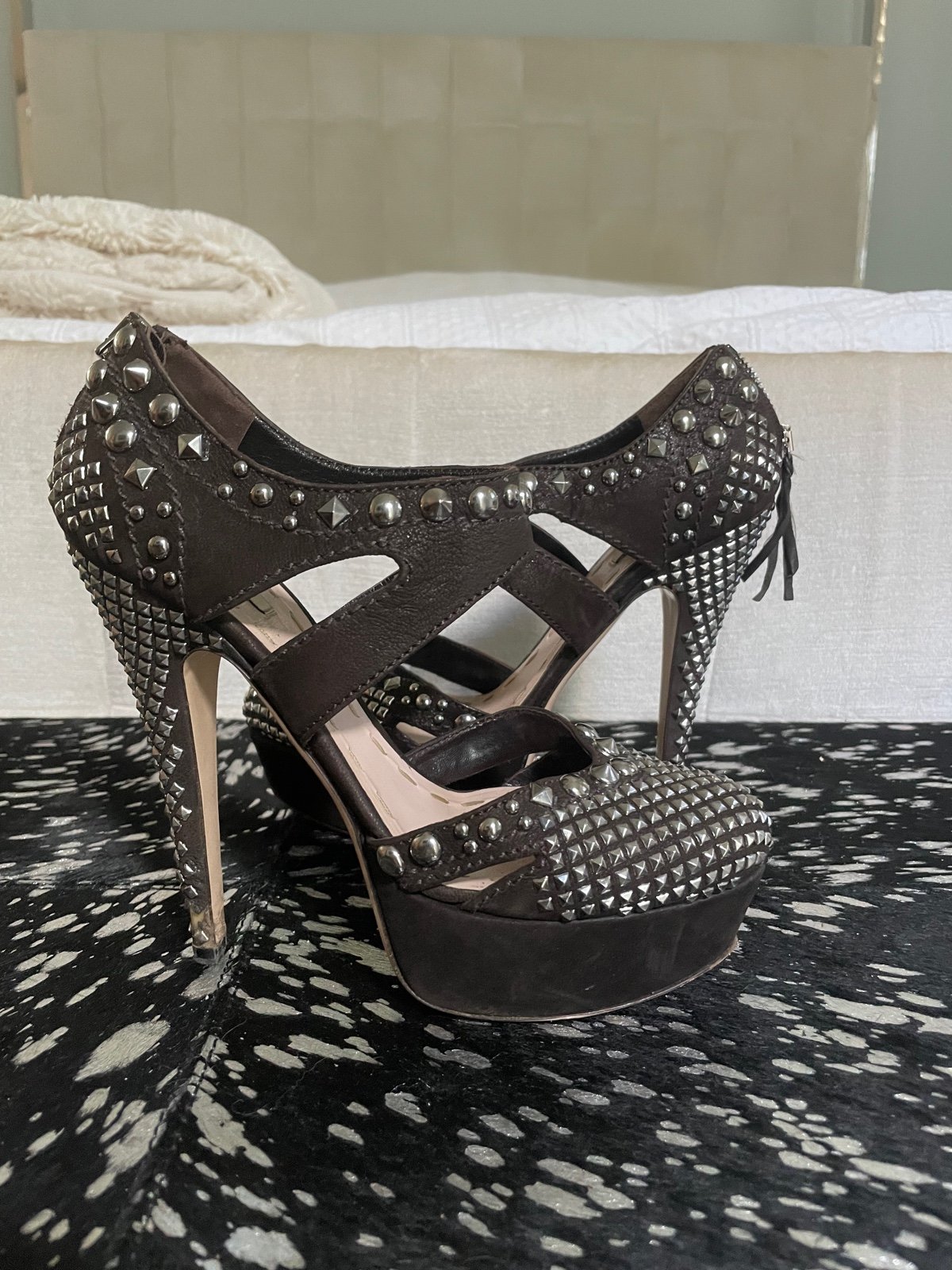 Miu Miu sexy studded heels