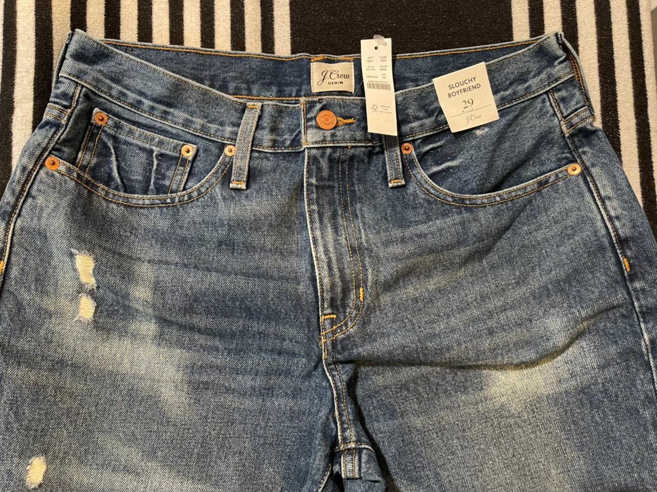 Jcrew Slouchy Boyfriend Jeans