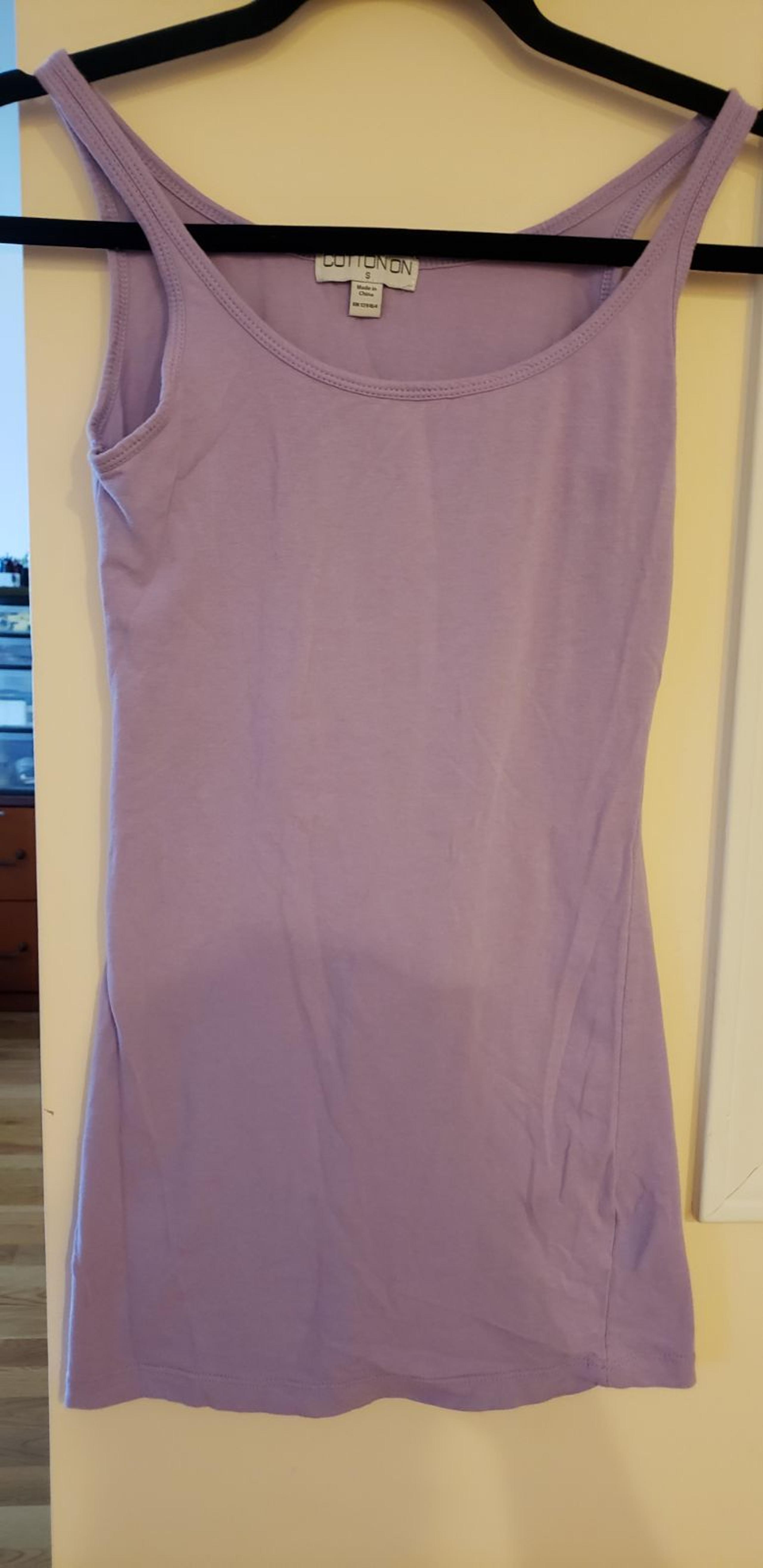 Cotton On Purple Tank Top