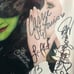 wicked second national tour signed poster
