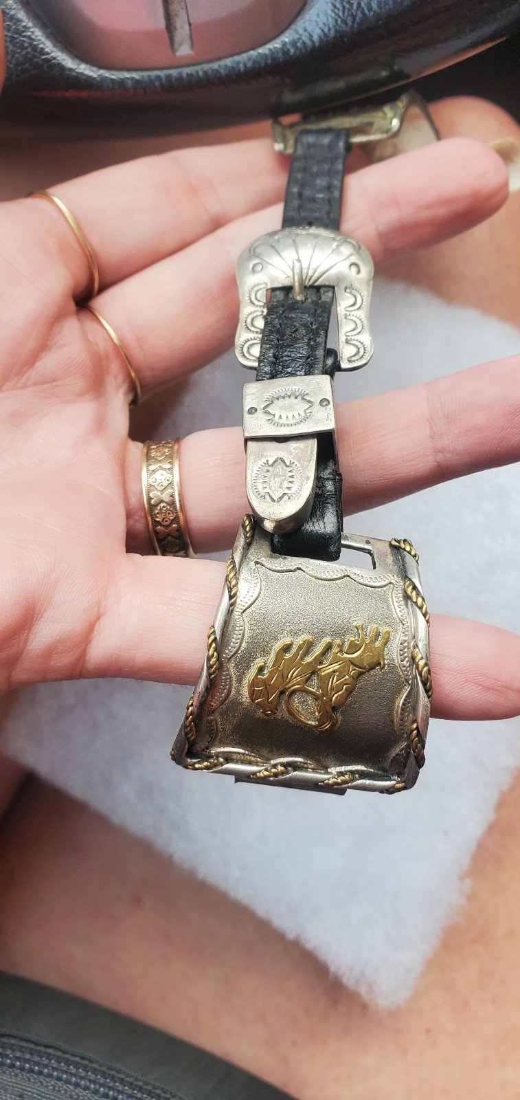 Sterling silver watch band