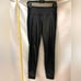 Athleta Design Womens Black Delancey Shine Tight Compression Leggings Pant Small