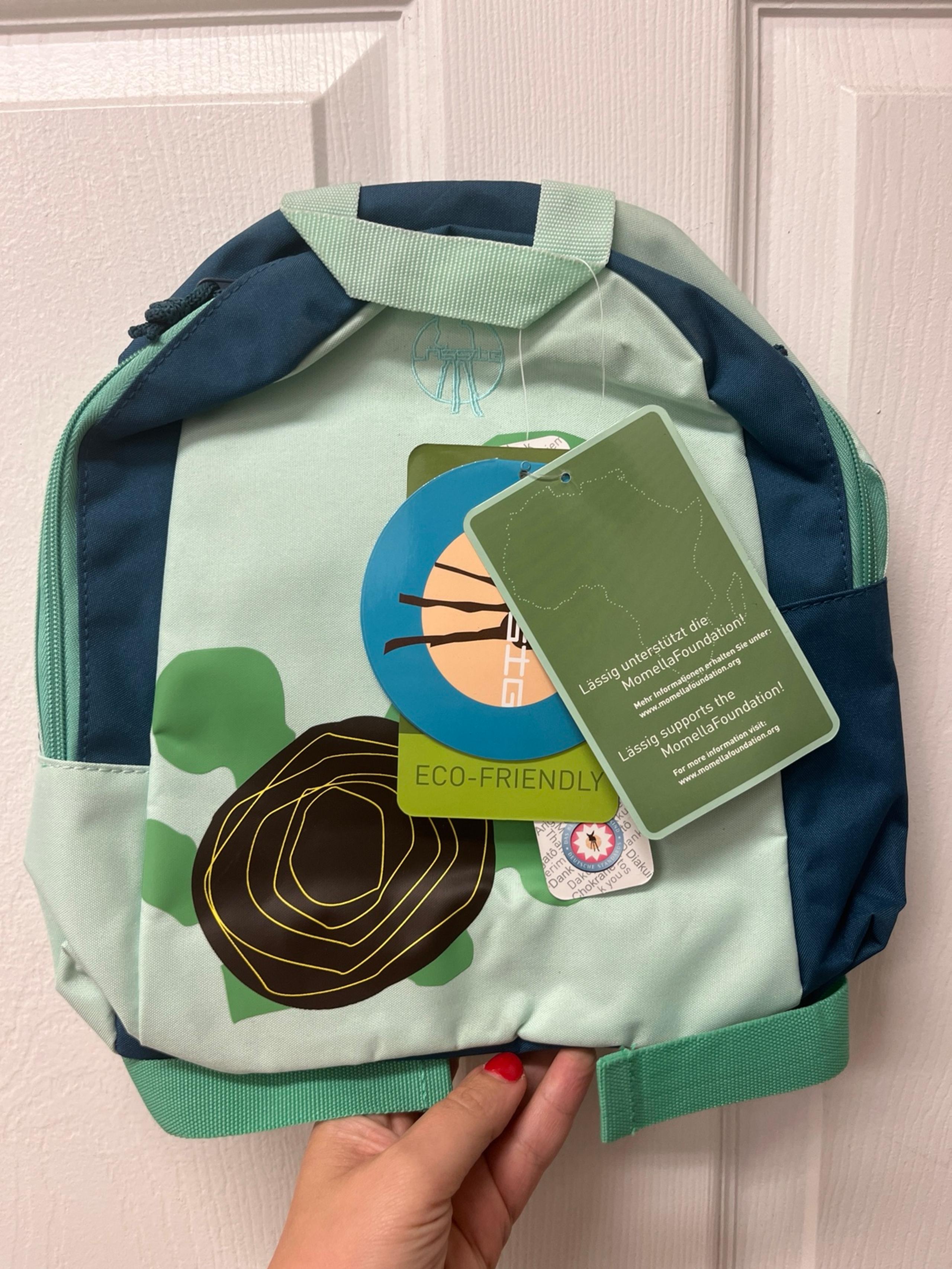 Lassig toddler kids backpack with turtle