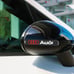 BRAND NEW 8PCS AUDI Real Carbon Fiber Black Car Trunk Fenders Door Badge Sticker