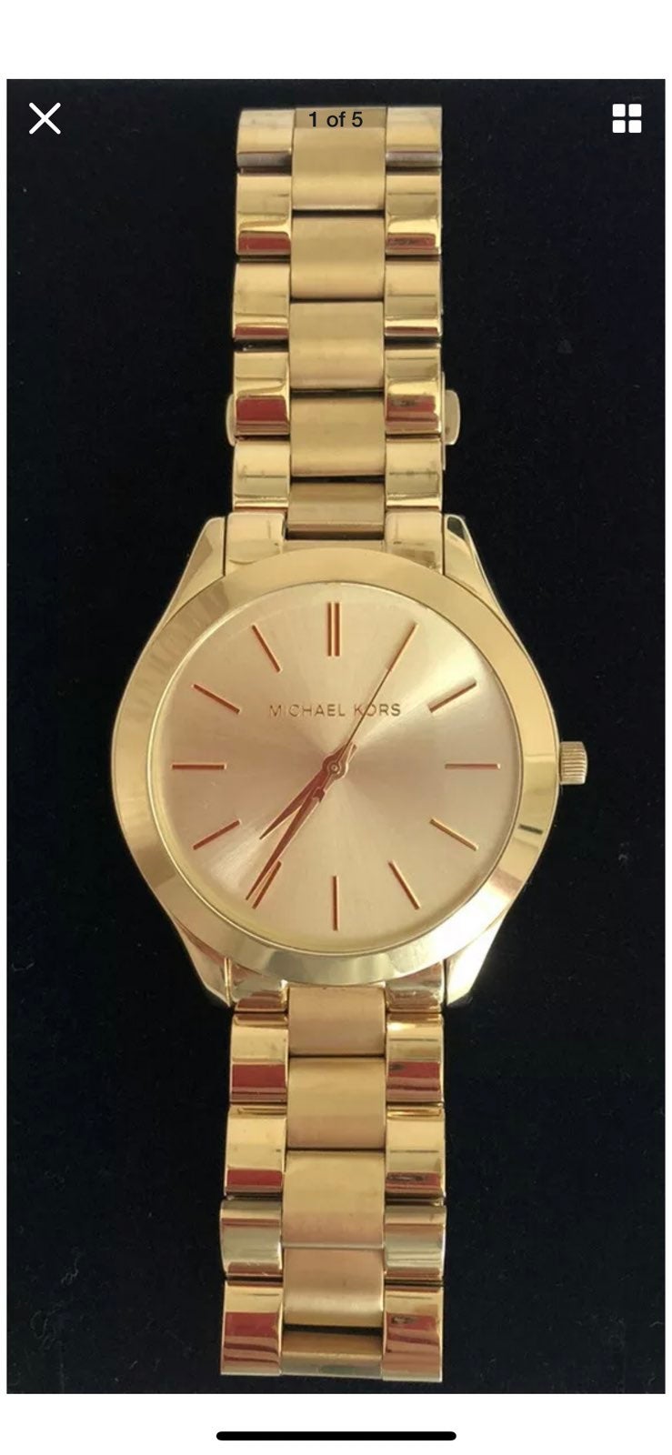 michael kors watch mk3197