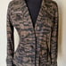Tribal Jeans Camouflage Jacket Cargo Army Military Long Sleeve sz. S
