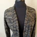 Tribal Jeans Camouflage Jacket Cargo Army Military Long Sleeve sz. S