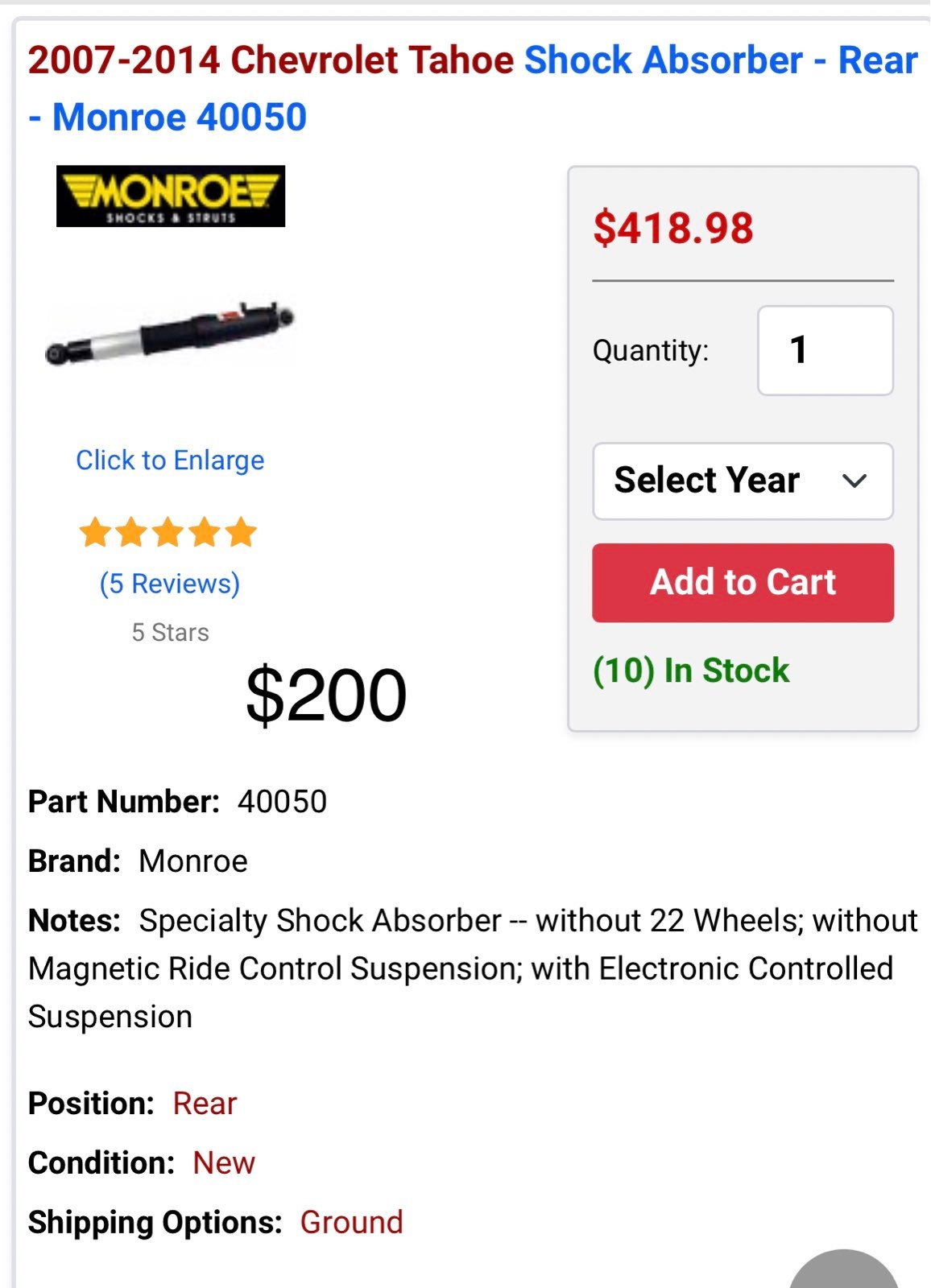 Shock Absorber