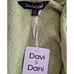 NWT Davi & Dani Open Front Oversized Cardigan Women 1X Neon Green Coastal Beach