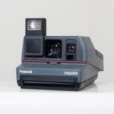 Polaroid Impulse Vintage Instant 600 Film Camera Cleaned, Tested & Working
