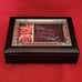 VTG Sankyo Wooden Jewelry Music Box Metal Frame