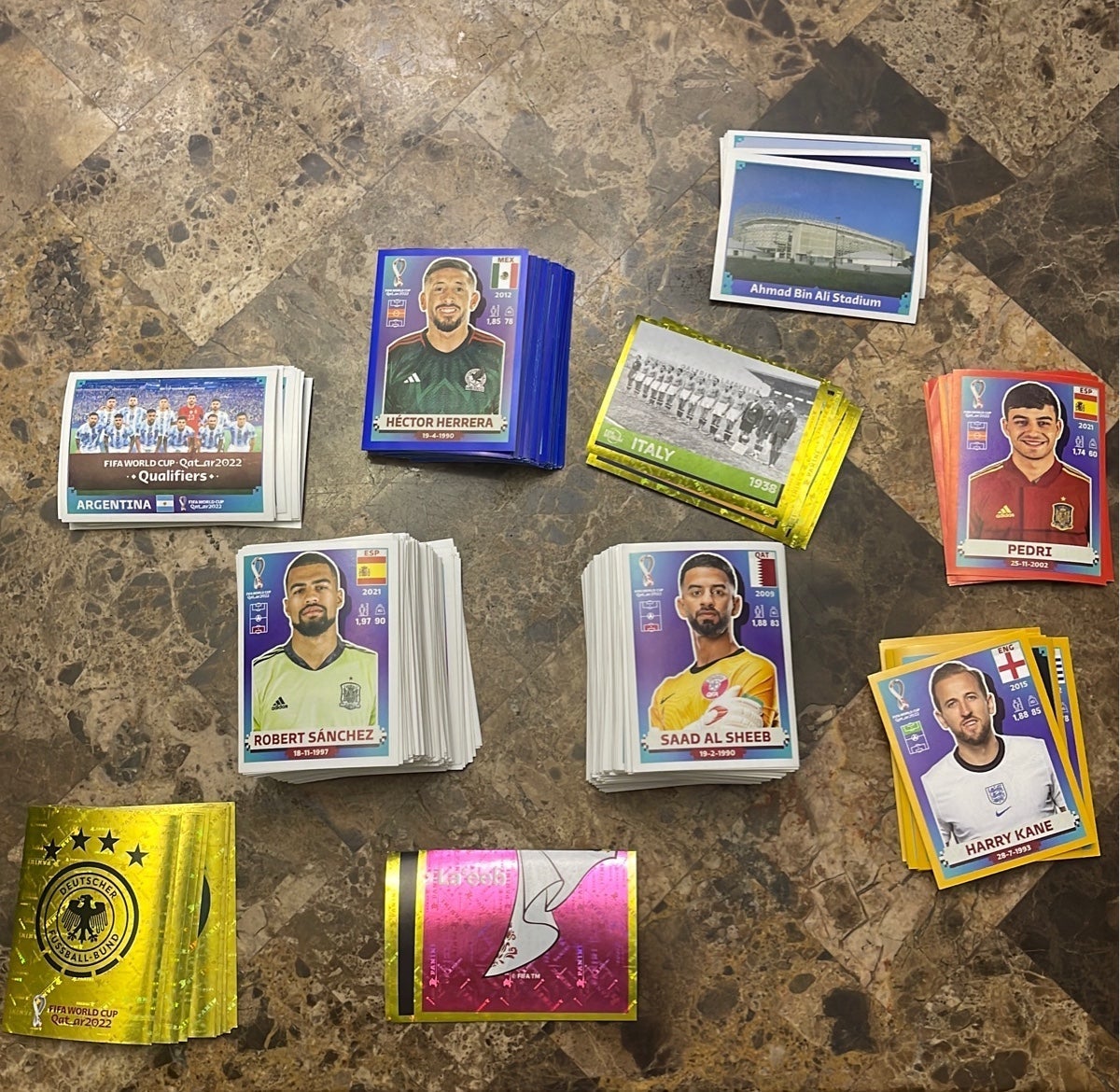 Panini World Cup 2022 Missing Stickers