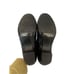 Clarks Marna Black Leather Slip On Strappy Heeled Shoes 8 Wide
