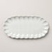 (3) BRAND✨NEW✨HEARTH & HAND LARGE SCALLOPED SHALLOW & PEDESTAL BOWLS & PLATTER