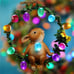 Easter Decorations Easter Egg Ornaments 10ft 30 LEDs Fairy Lights Battery