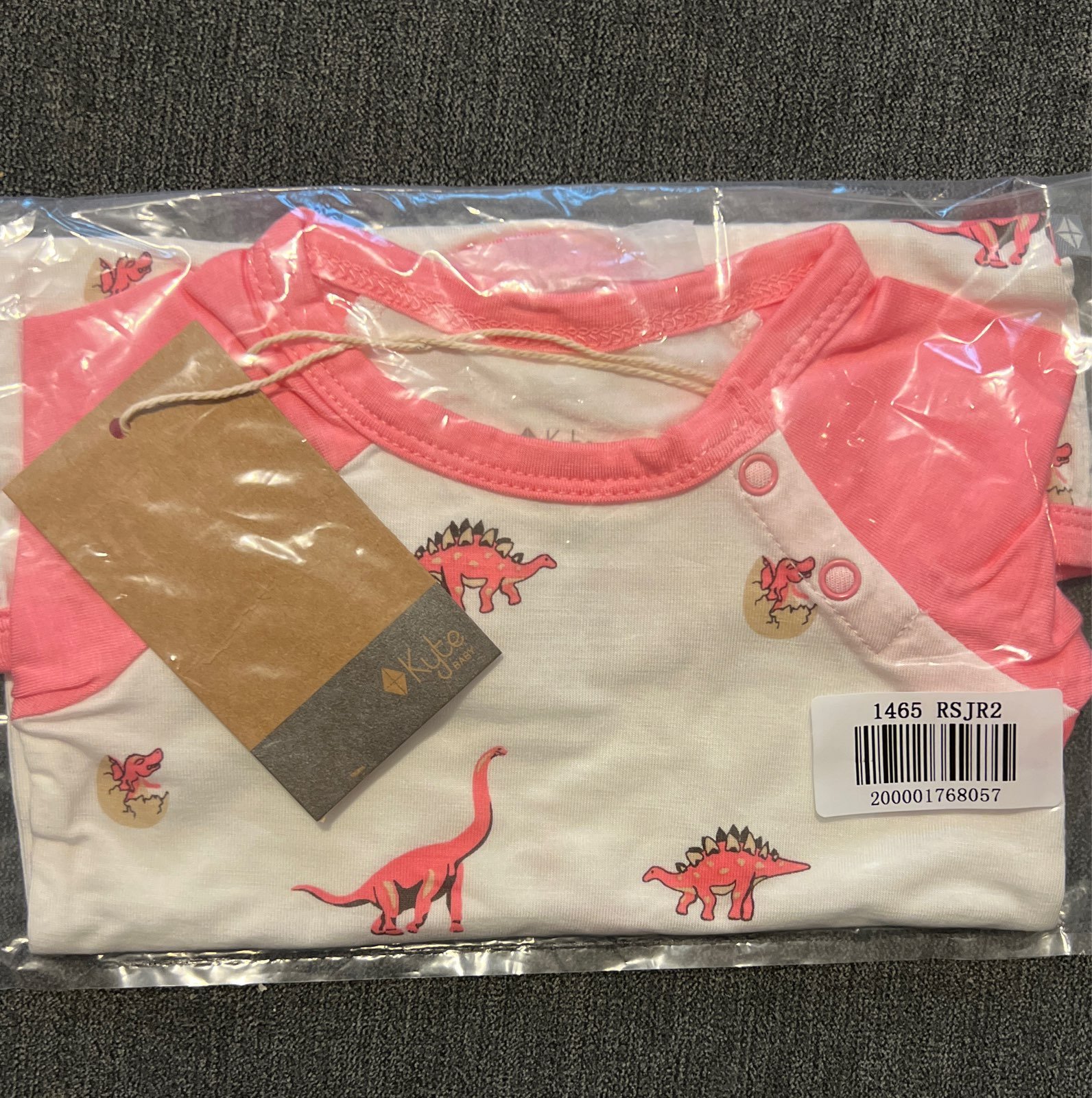 Kyte Baby Rose Jurassic, HTF, Limited Edition Shortall, size 3-6 months