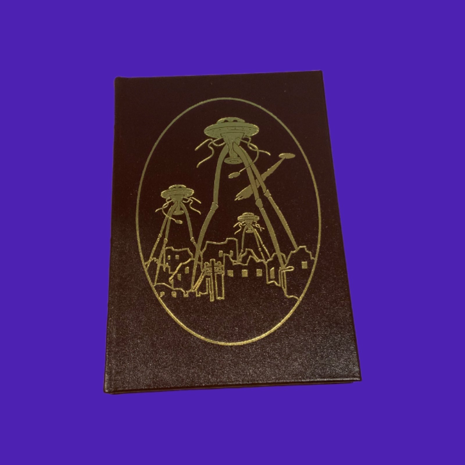 The War of the Worlds by H.G. Wells - Easton Press Limited (Leather Hardcover)