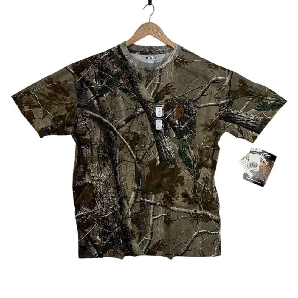 Carhartt Short Sleeve Camouflage Tshirt Mens Large NWT K287 CAP Camo AP Hunting