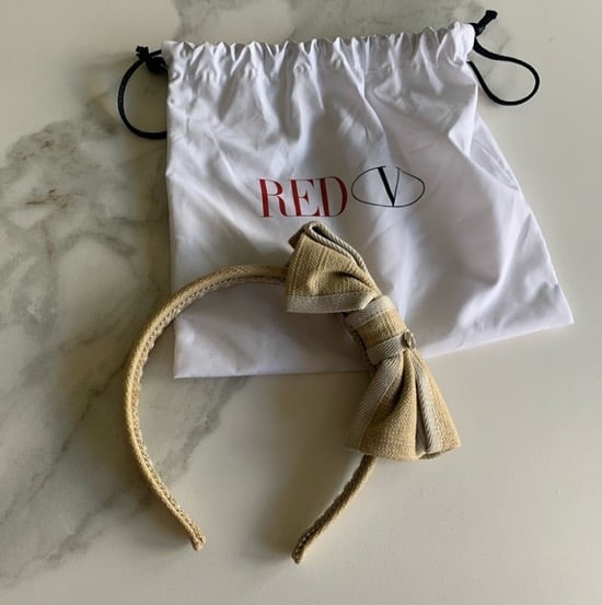 Red Valentino Bow Headband