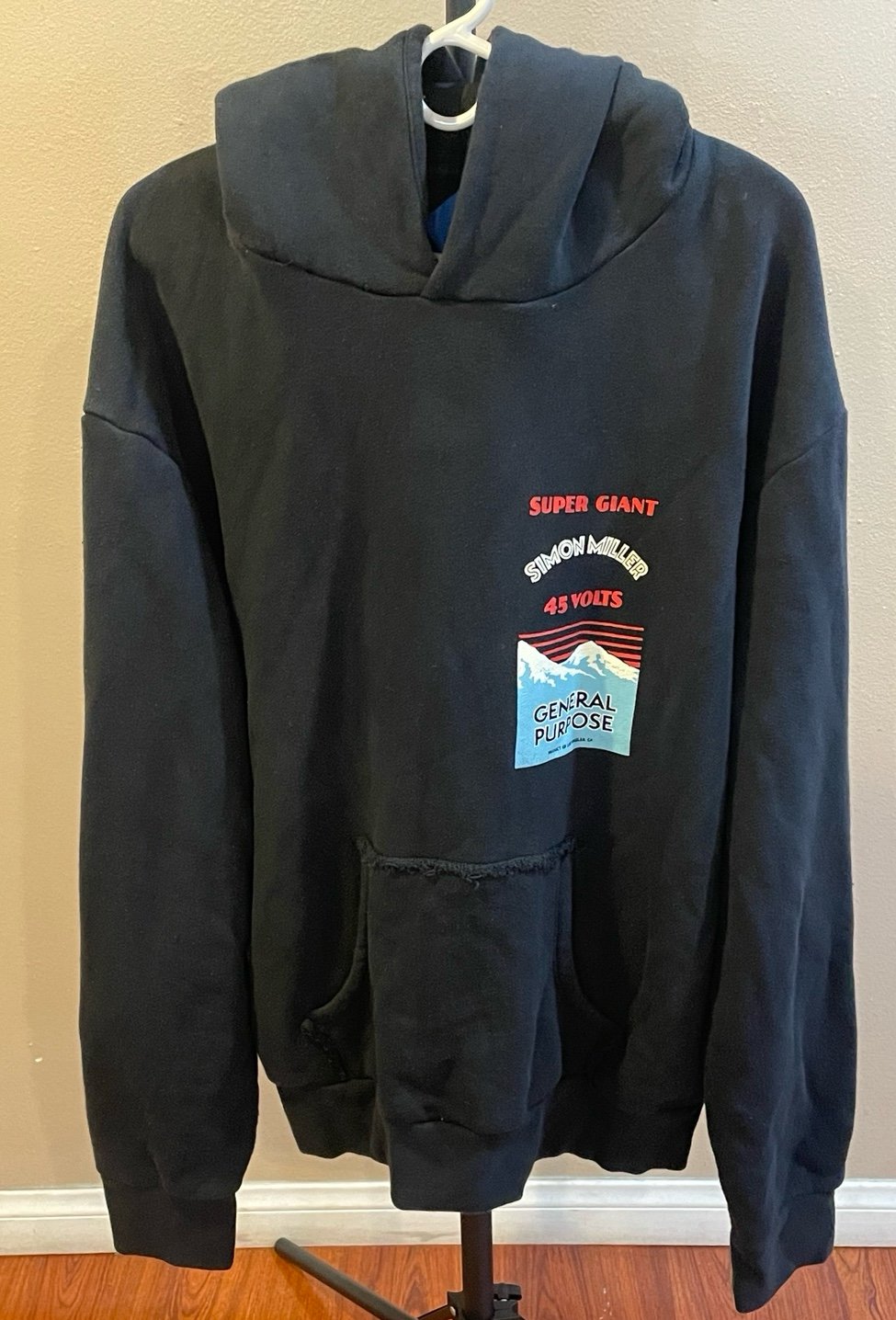 SIMONS MILLER GENERAL PURPOSE HOODIE SZ XXL