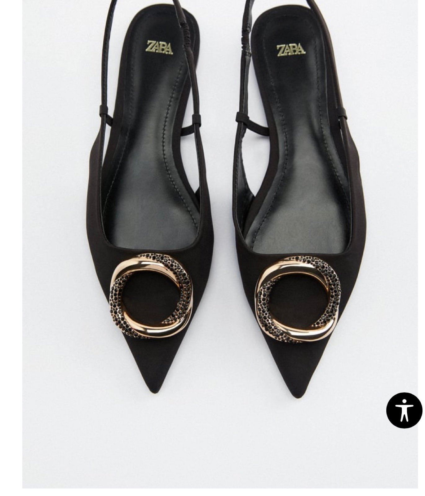 Zara Trafaluc Slingback pumps zwart-wit wetlook Schoenen Pumps Slingback Pumps Zara Trafaluc Slingback pumps zwart-wit wetlook Schoenen Pumps Slingback Pumps