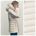 NWT. Zara Water and Wind Protection Tailored Hooded Down Puffer Coat. Size XXL.