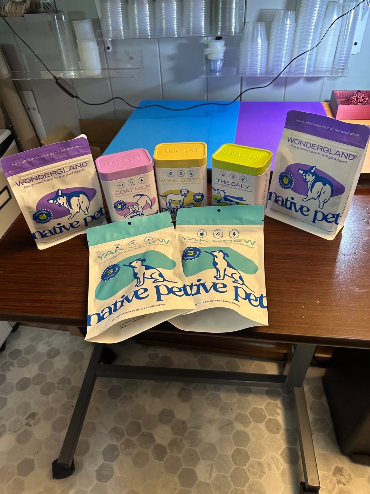 Native dog supp. Lot